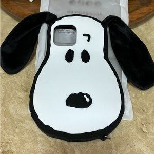 🌷TopFunny 3D Snoopy Silicone 12 Pro Max Phone Case